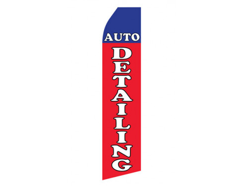 Auto Detailing Econo Stock Flag