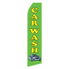 Green Car Wash Econo Stock Flag
