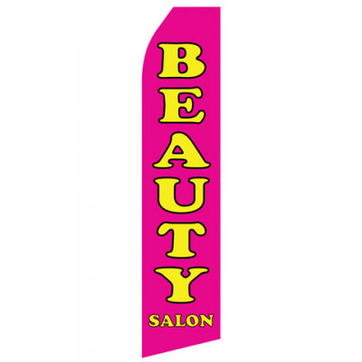 Beauty Salon Econo Stock Flag
