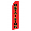 Red Detailing Service Econo Stock Flag