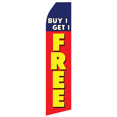 Buy One Get One Free Econo Stock Flag