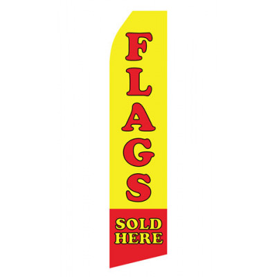 Flags Sold Here Econo Stock Flag