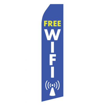 Free Wifi Econo Stock Flag