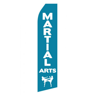Martial Arts Econo Stock Flag