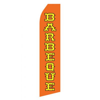 Orange Barbeque Econo Stock Flag