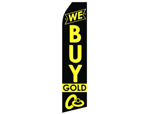 We Buy Gold Econo Stock Flag