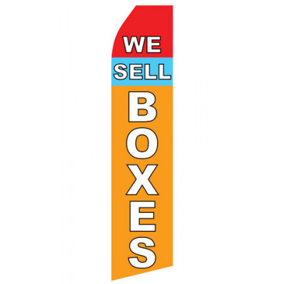We Sell Boxes Econo Stock Flag