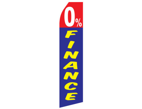 0% Finance Econo Stock Flag