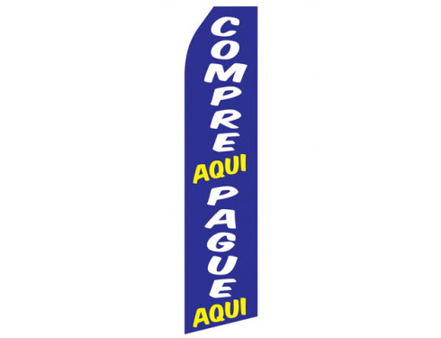 Compre Aqui and Pague Aqui Econo Stock Flag