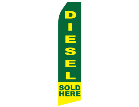 Diesel Sold Here Econo Stock Flag
