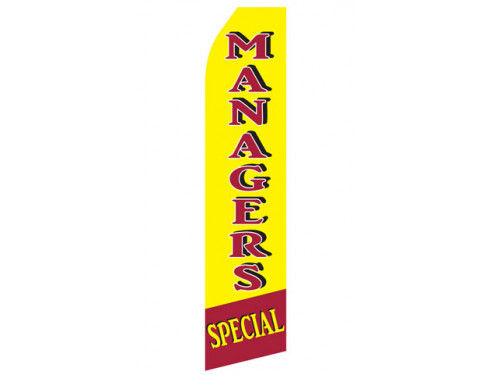 Manager Specials Econo Stock Flag