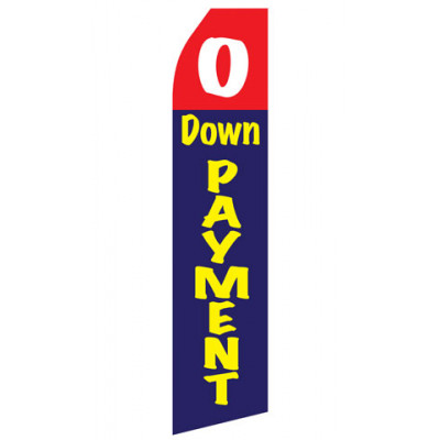 No Down Payment Econo Stock Flag
