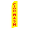 Yellow Car Wash Econo Stock Flag