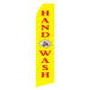 Yellow Hand Wash Econo Stock Flag