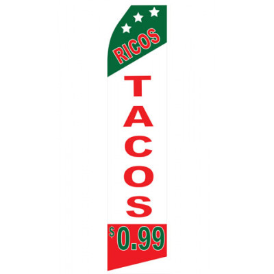 Ricos Tacos Econo Stock Flag