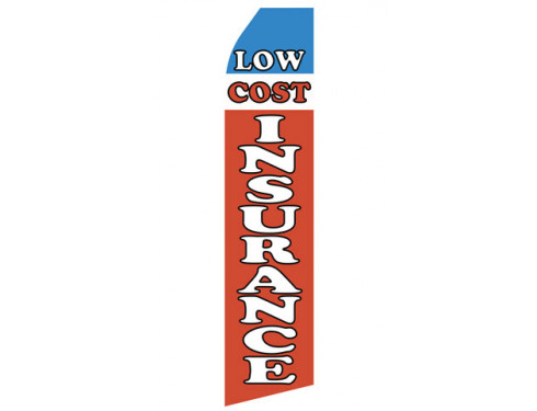 Low Cost Insurance Econo Stock Flag