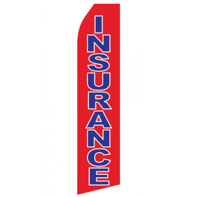 Red Insurance Econo Stock Flag