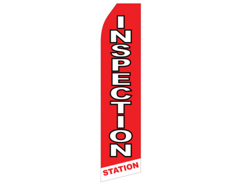 Inspection Station Econo Stock Flag