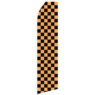 Dark Chessboard Econo Stock Flag