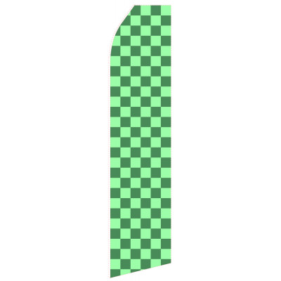 Light Green Grid Econo Stock Flag