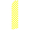 Yellow Chessboard Econo Stock Flag