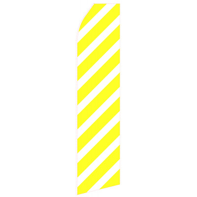 Yellow Stripe Econo Stock Flag