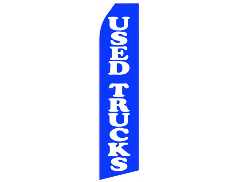 Blue Used Truck Econo Stock Flag