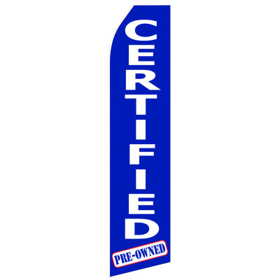 Certified Car Econo Stock Flag