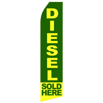 Diesel Here Econo Stock Flag