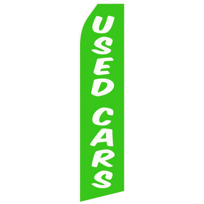 Green Used Car Econo Stock Flag
