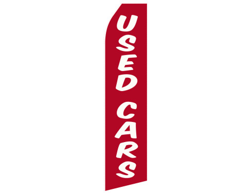 Red Used Car Econo Flag