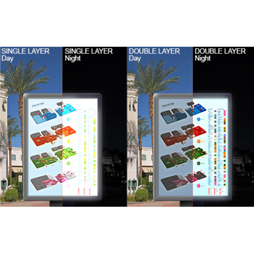 Adhesive Translucent Vinyl Print Banners