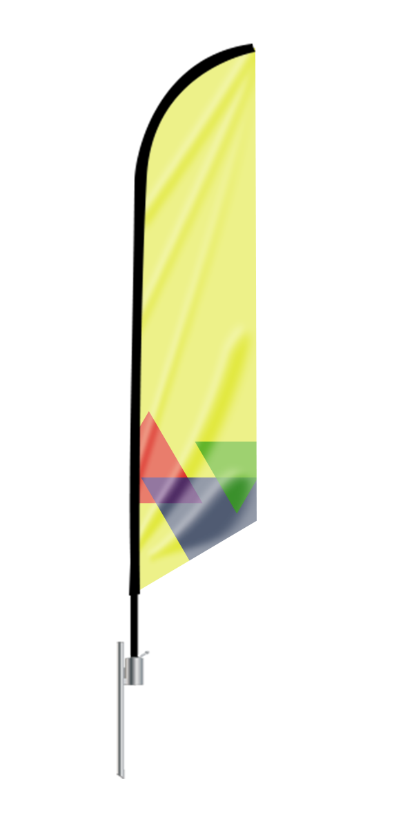 Feather Angled Flag (Small)